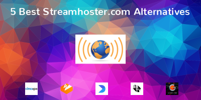Streamhoster.com Alternatives