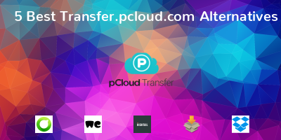 Transfer.pcloud.com Alternatives