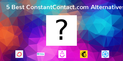 ConstantContact.com Alternatives