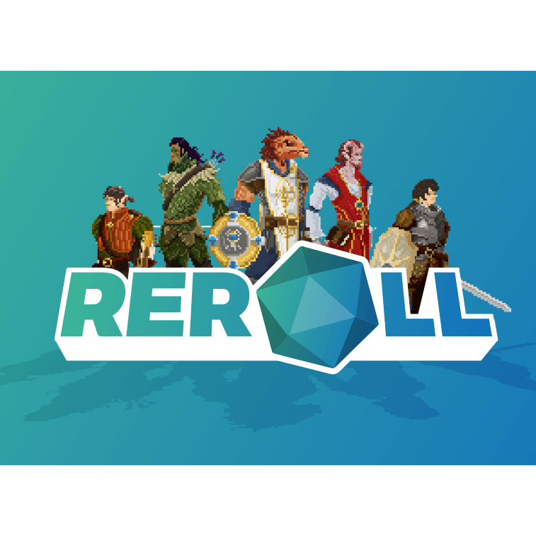ReRoll logo