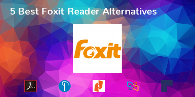 Foxit Reader Alternatives