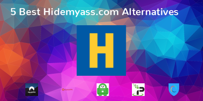 Hidemyass.com Alternatives