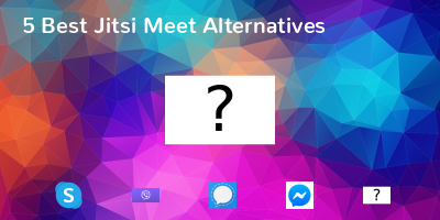 Jitsi Meet Alternatives