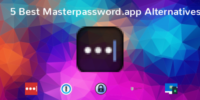 Masterpassword.app Alternatives