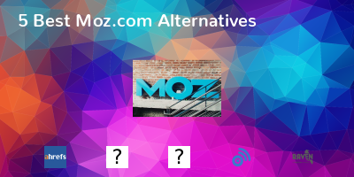 Moz.com Alternatives