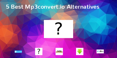 Mp3convert.io Alternatives
