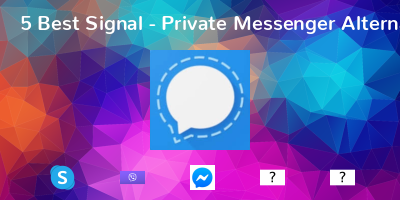 Signal - Private Messenger Alternatives