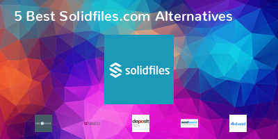 Solidfiles.com Alternatives