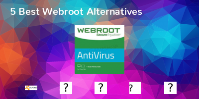 Webroot Alternatives