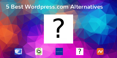 Wordpress.com Alternatives
